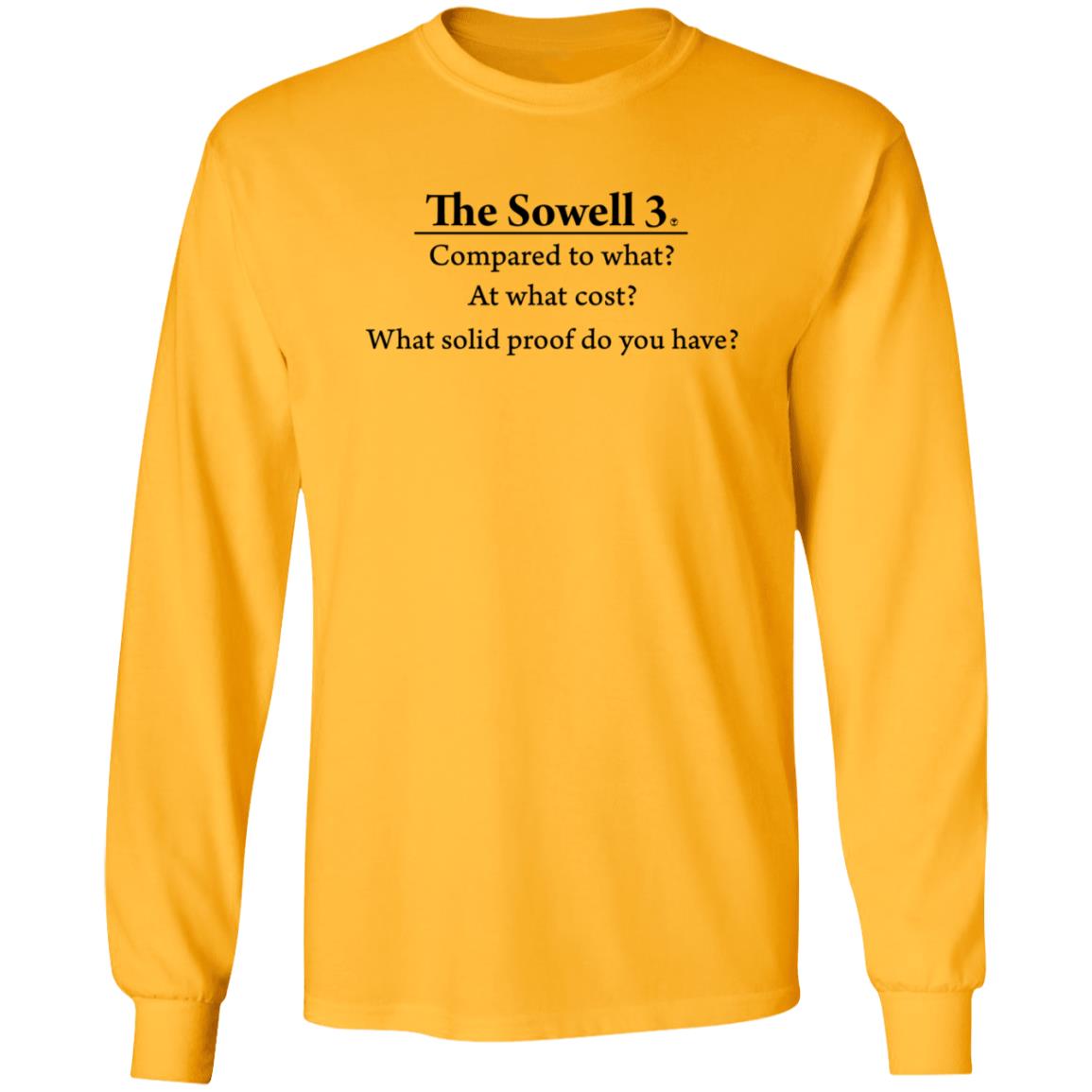 The Sowell 3 Shirt Larry Elder The Sowell 3 Shirt Hoodie Sweatshirt - Teechipus