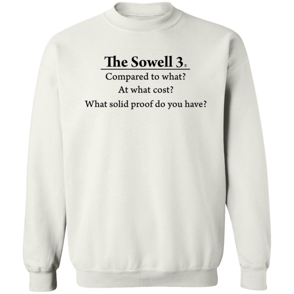 The Sowell 3 Shirt Larry Elder The Sowell 3 Shirt Hoodie Sweatshirt - Teechipus