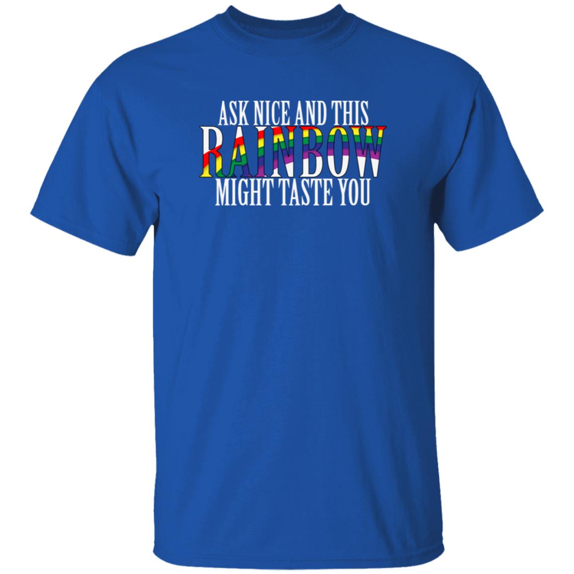 Ask Nice And This Rainbow Might Taste You Shirt Winchester Reload - Teechipus