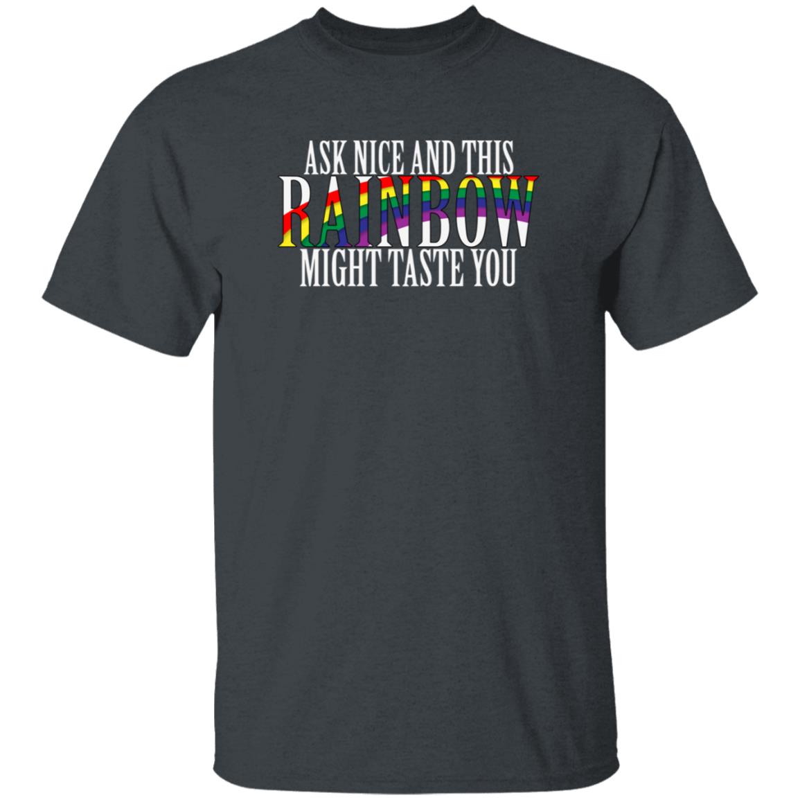 Ask Nice And This Rainbow Might Taste You Shirt Winchester Reload - Teechipus