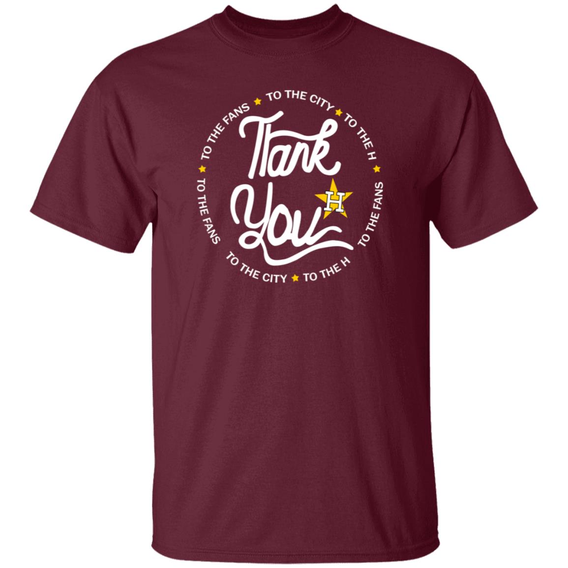 Thank You To The Fans Shirt Astros Thank You To The Fans Shirt Hoodie Sweatshirt - Teechipus