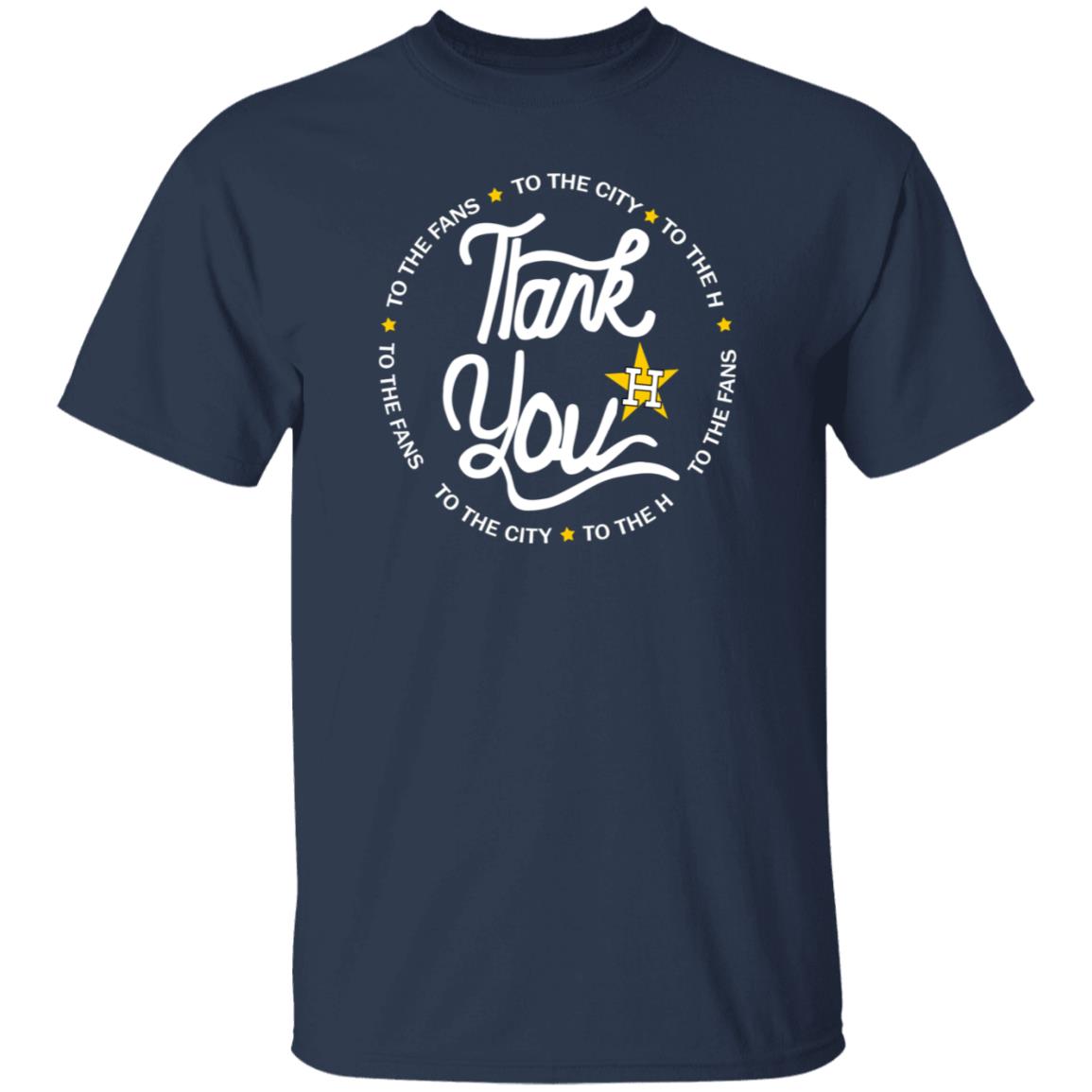 Thank You To The Fans Shirt Astros Thank You To The Fans Shirt Hoodie Sweatshirt - Teechipus