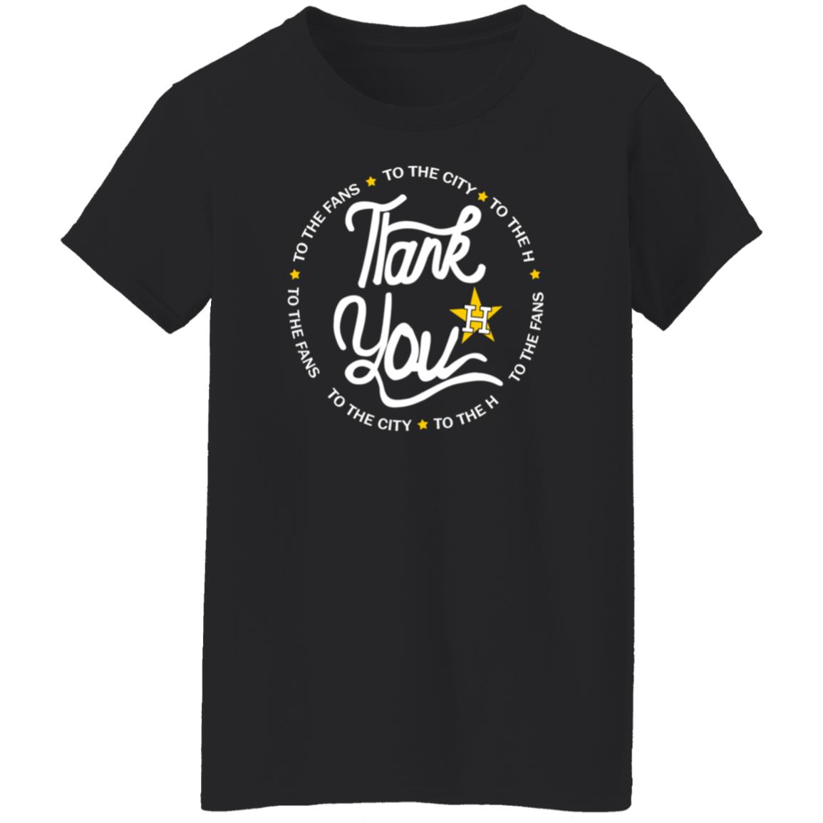 Thank You To The Fans Shirt Astros Thank You To The Fans Shirt Hoodie Sweatshirt - Teechipus