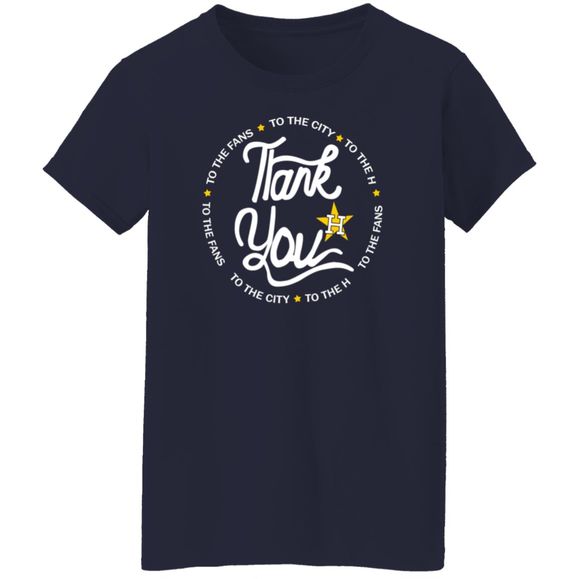 Thank You To The Fans Shirt Astros Thank You To The Fans Shirt Hoodie Sweatshirt - Teechipus