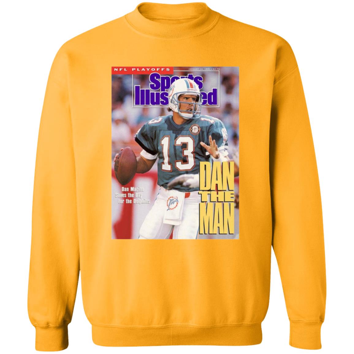 Mitchell And Ness Sports Illustrated Dan Marino Shirt Mack Hollins - Teechipus