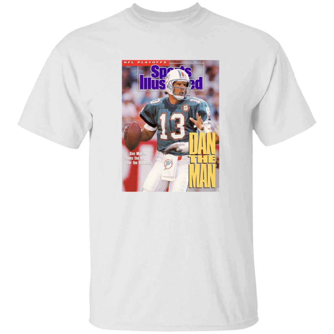 Mitchell And Ness Sports Illustrated Dan Marino Shirt Mack Hollins - Teechipus