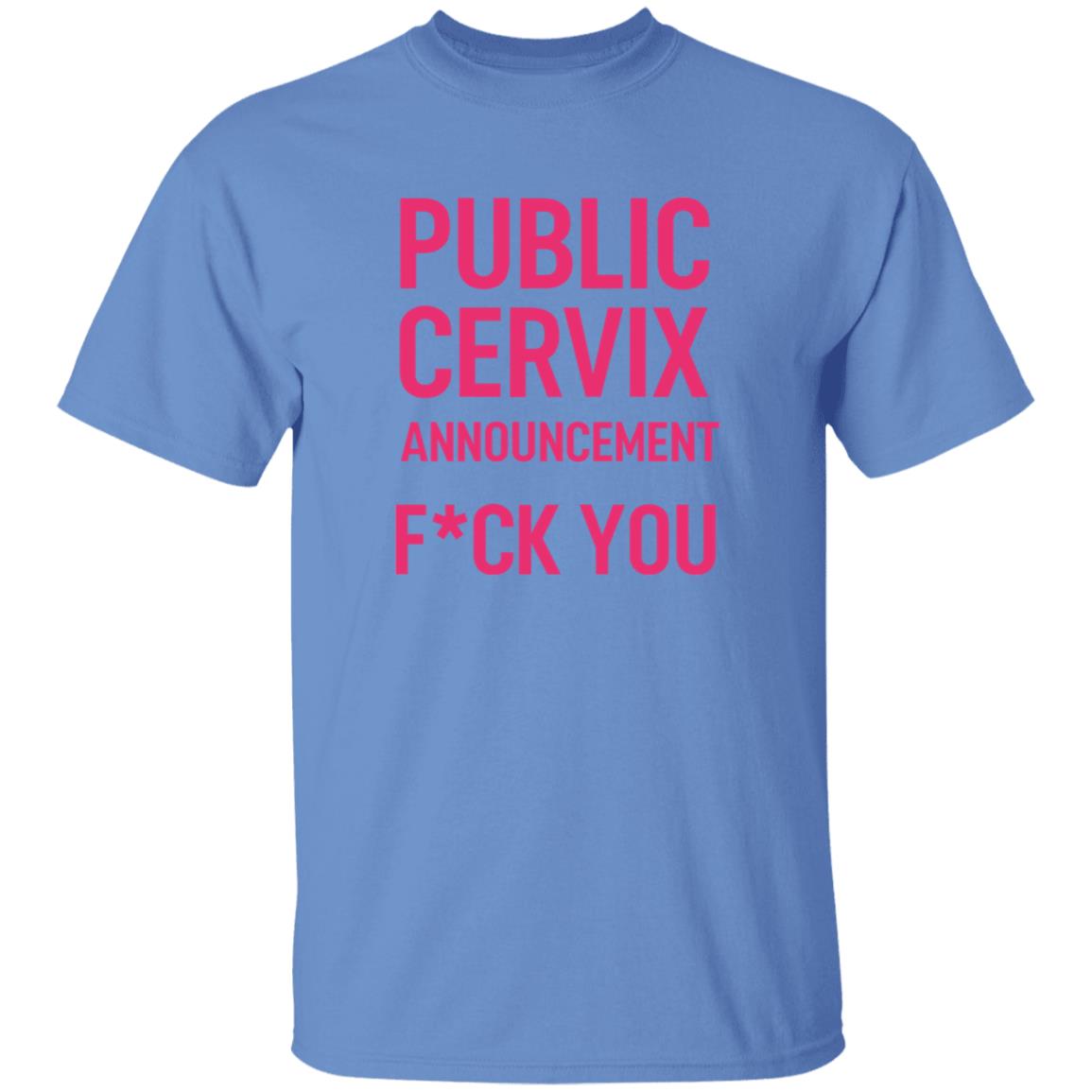 Public Cervix Announcement Shirt Men4choice Public Cervix Announcement Shirt Hoodie Sweatshirt - Teechipus