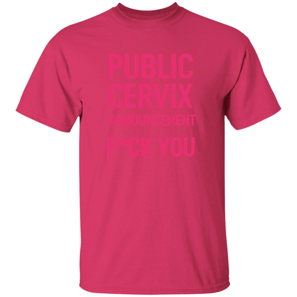 Public Cervix Announcement Shirt Men4choice Public Cervix Announcement Shirt Hoodie Sweatshirt - Teechipus
