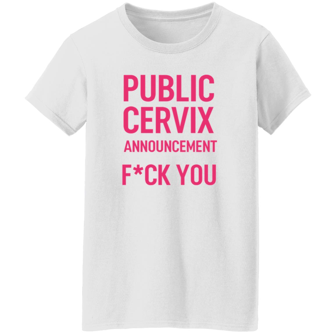 Public Cervix Announcement Shirt Men4choice Public Cervix Announcement Shirt Hoodie Sweatshirt - Teechipus