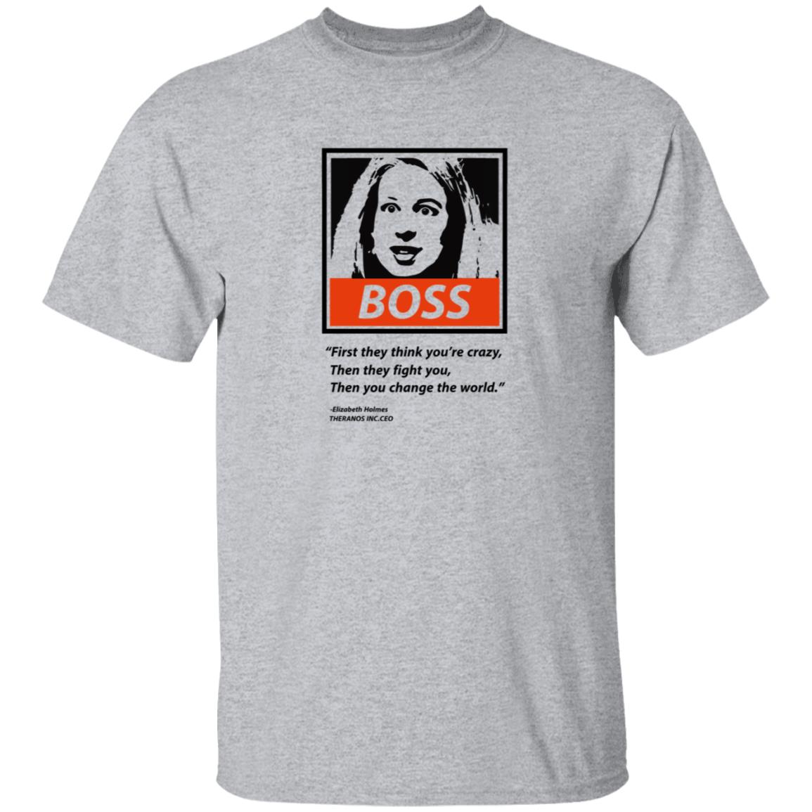 Elizabeth Holmes Merch Elizabeth Holmes Theranos T-Shirt - Teechipus