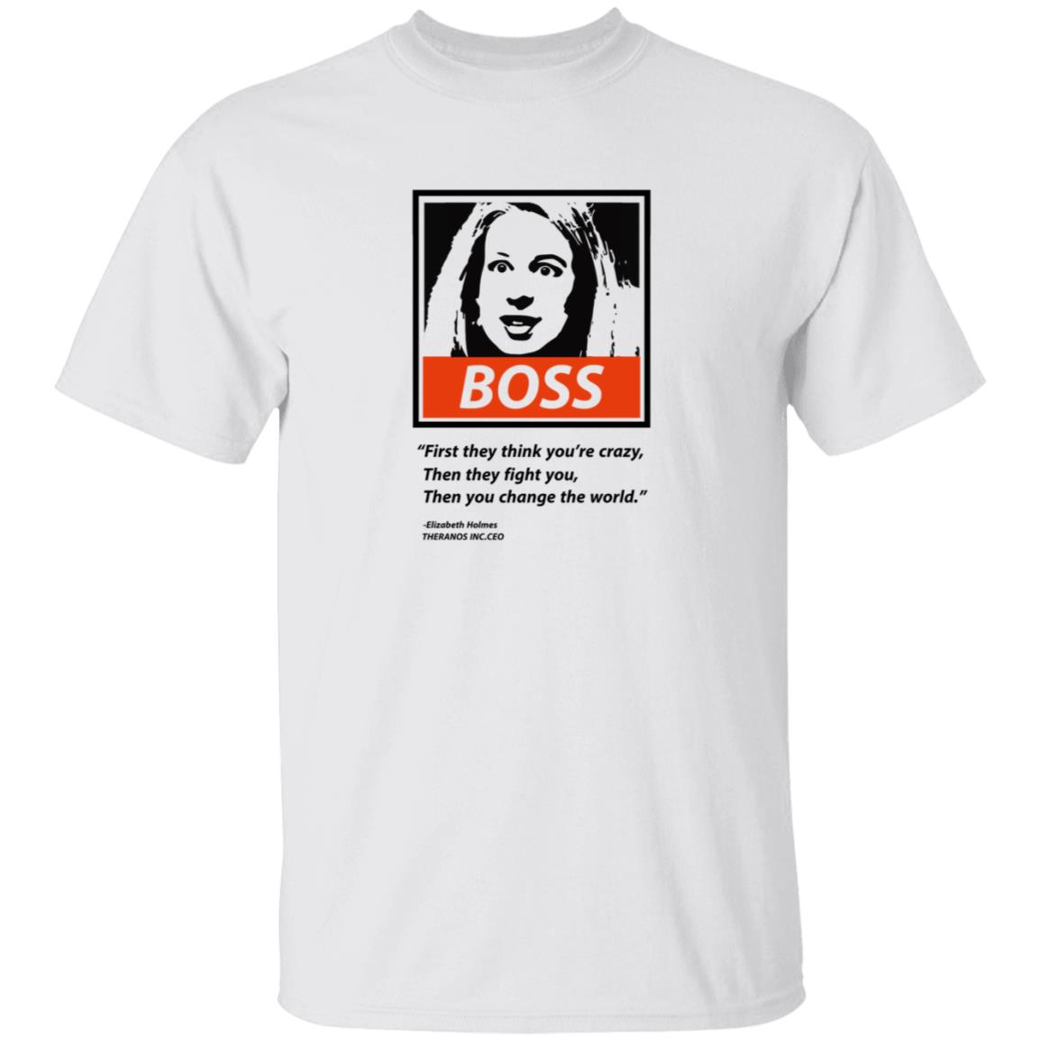 Elizabeth Holmes Merch Elizabeth Holmes Theranos T-Shirt - Teechipus