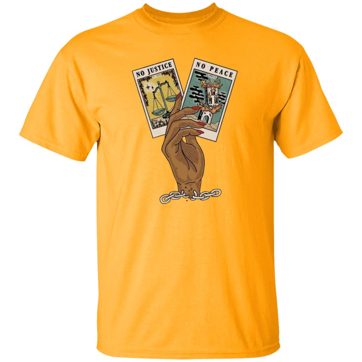 No Justice No Peace Tarot Shirt Gimelresh No Justice No Peace Shirt Hoodie Sweatshirt - Teechipus