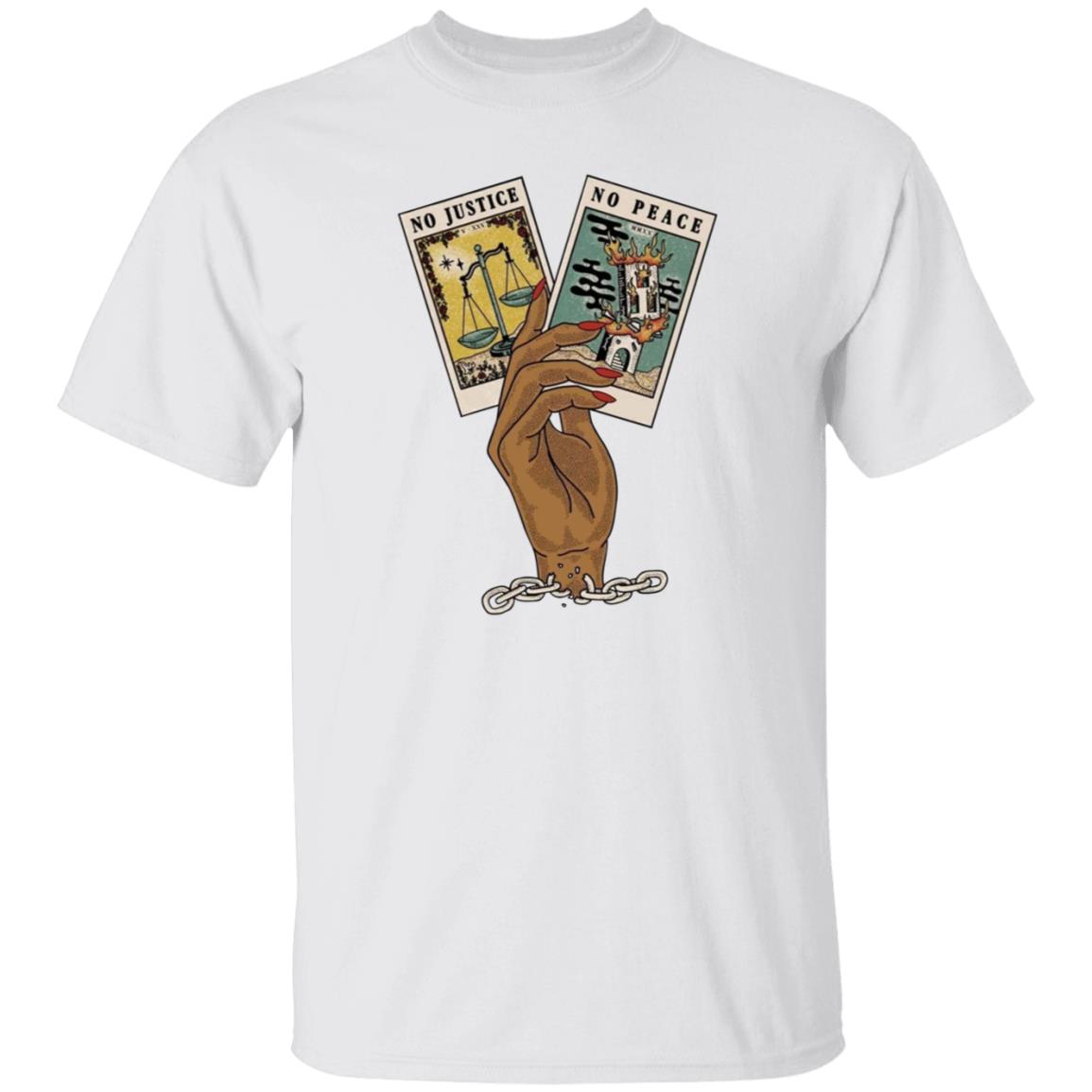 No Justice No Peace Tarot Shirt Gimelresh No Justice No Peace Shirt Hoodie Sweatshirt - Teechipus
