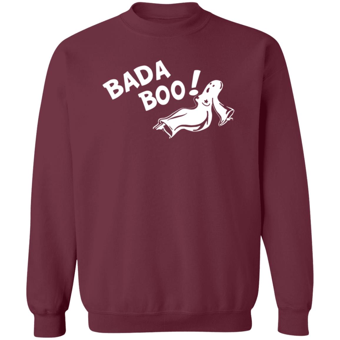 Bada Boo! Halloween Shirt Hoodie Sweatshirt - Teechipus