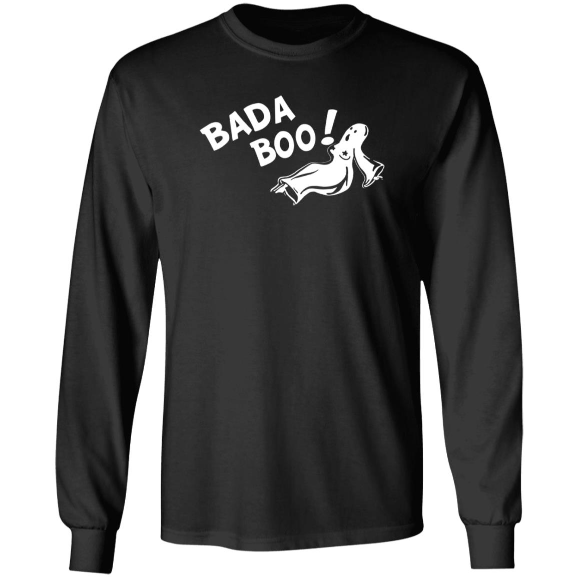 Bada Boo! Halloween Shirt Hoodie Sweatshirt - Teechipus