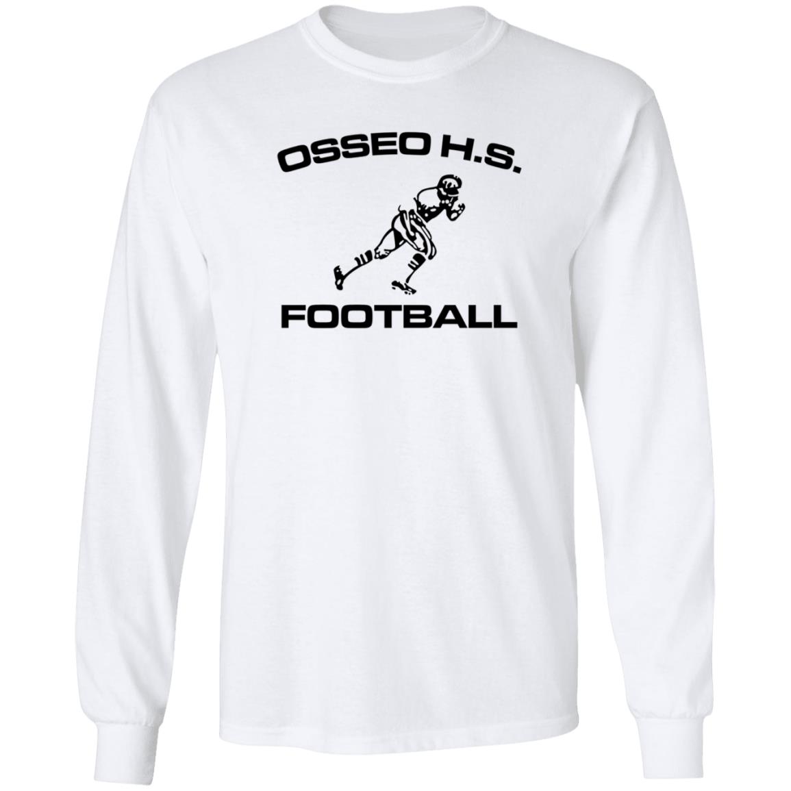 The Mantalope Osseo H.S. Football Shirt Hoodie Sweatshirt - Teechipus