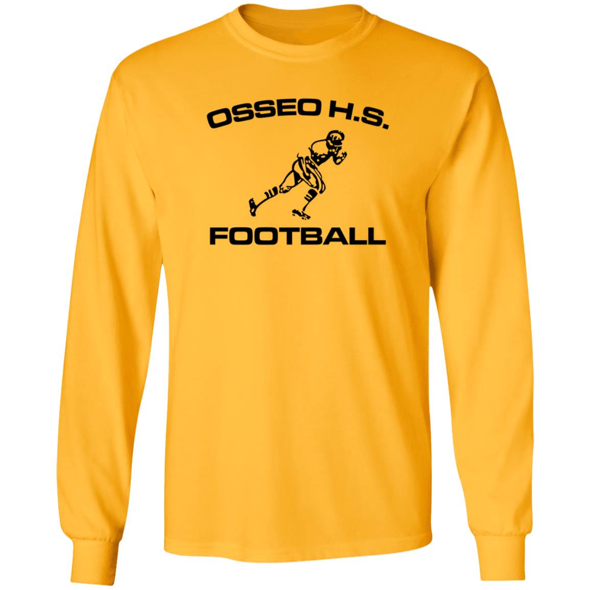 The Mantalope Osseo H.S. Football Shirt Hoodie Sweatshirt - Teechipus