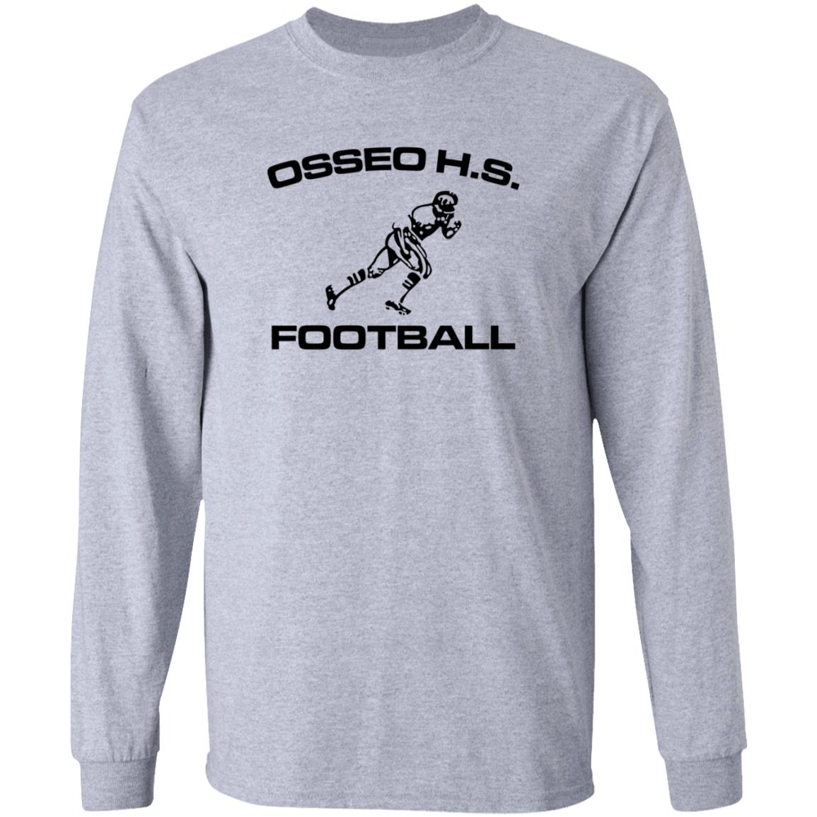The Mantalope Osseo H.S. Football Shirt Hoodie Sweatshirt - Teechipus