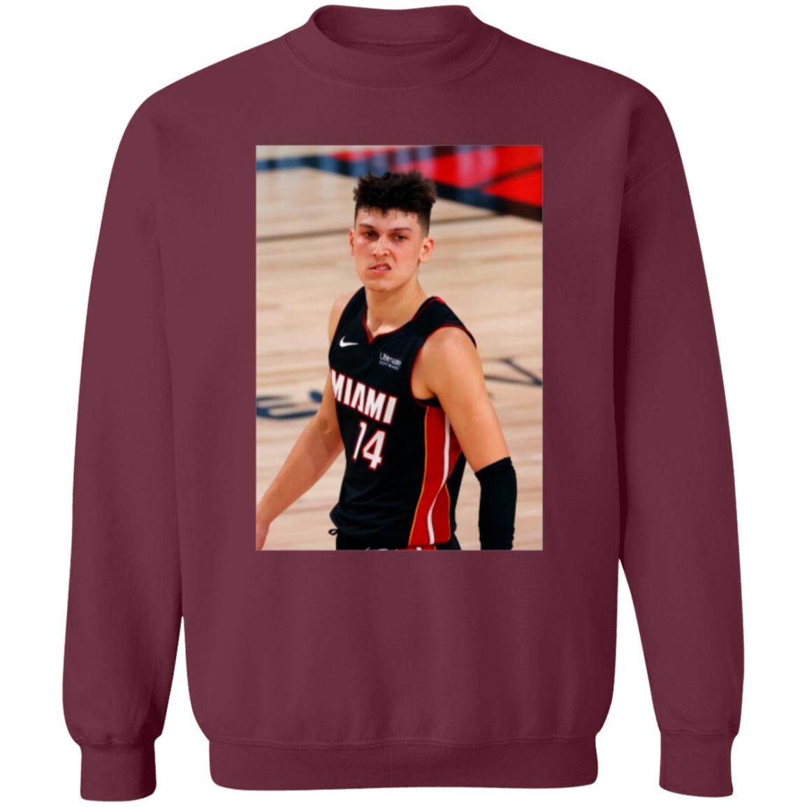 Court Culture Tyler Herro Shirt Tyler Herro Mean Mug Miami Basketball Fan T Shirt Hoodie The Miami Heat Store - Teechipus