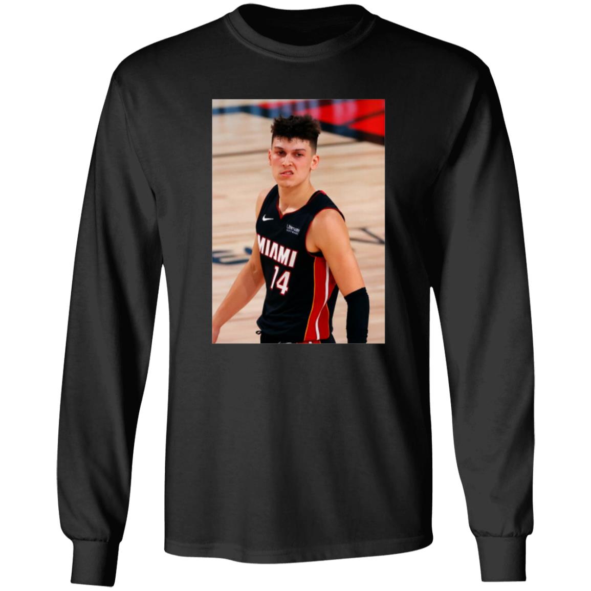 Court Culture Tyler Herro Shirt Tyler Herro Mean Mug Miami Basketball Fan T Shirt Hoodie The Miami Heat Store - Teechipus