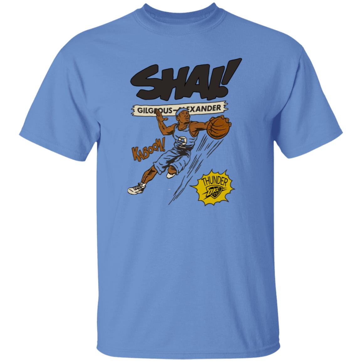 Shai Gilgeous Alexander Kaboom Shirt Thunderchats Shai Gilgeous Alexander Kaboom Shirt Hoodie Sweatshirt - Teechipus