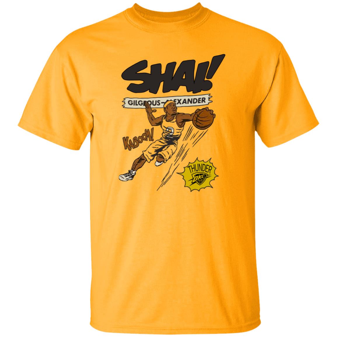 Shai Gilgeous Alexander Kaboom Shirt Thunderchats Shai Gilgeous Alexander Kaboom Shirt Hoodie Sweatshirt - Teechipus