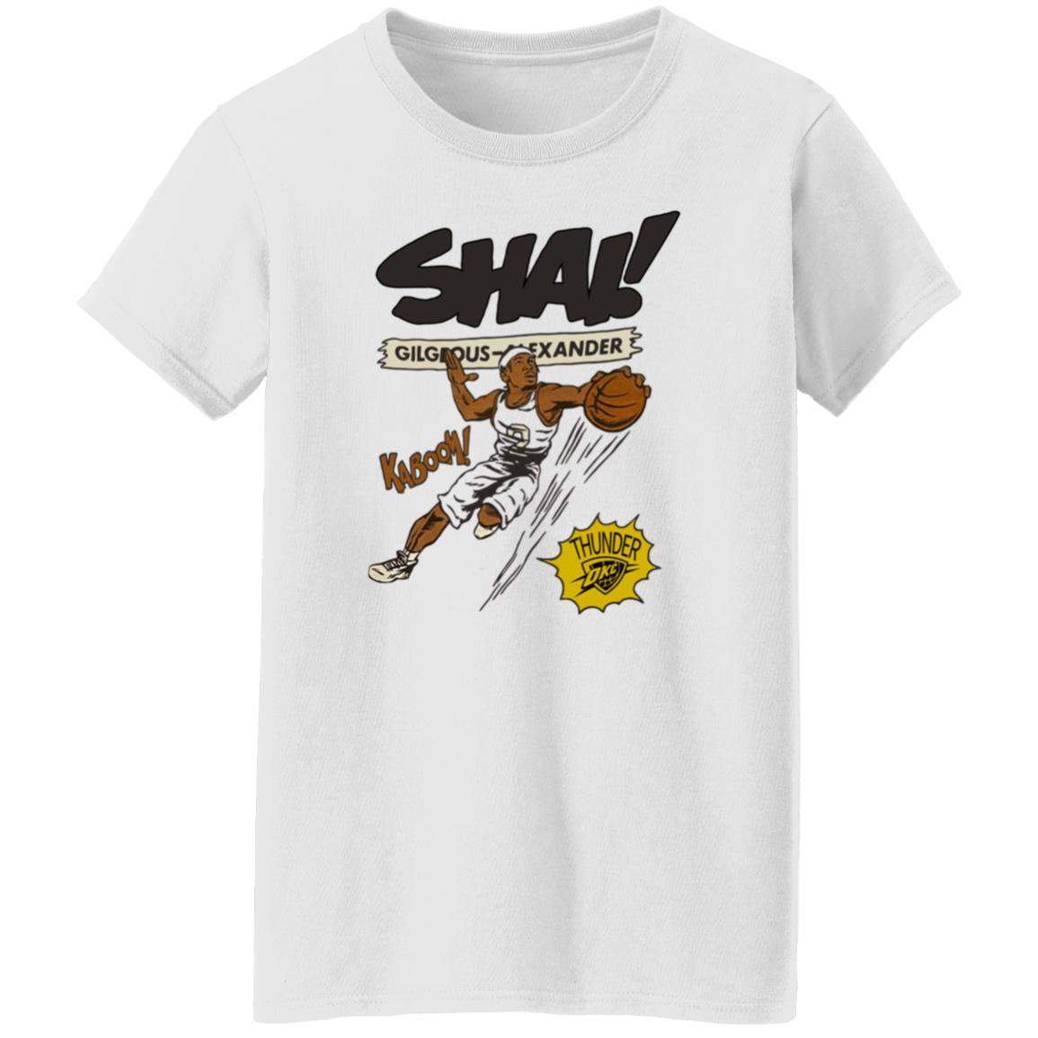 Shai Gilgeous Alexander Kaboom Shirt Thunderchats Shai Gilgeous Alexander Kaboom Shirt Hoodie Sweatshirt - Teechipus