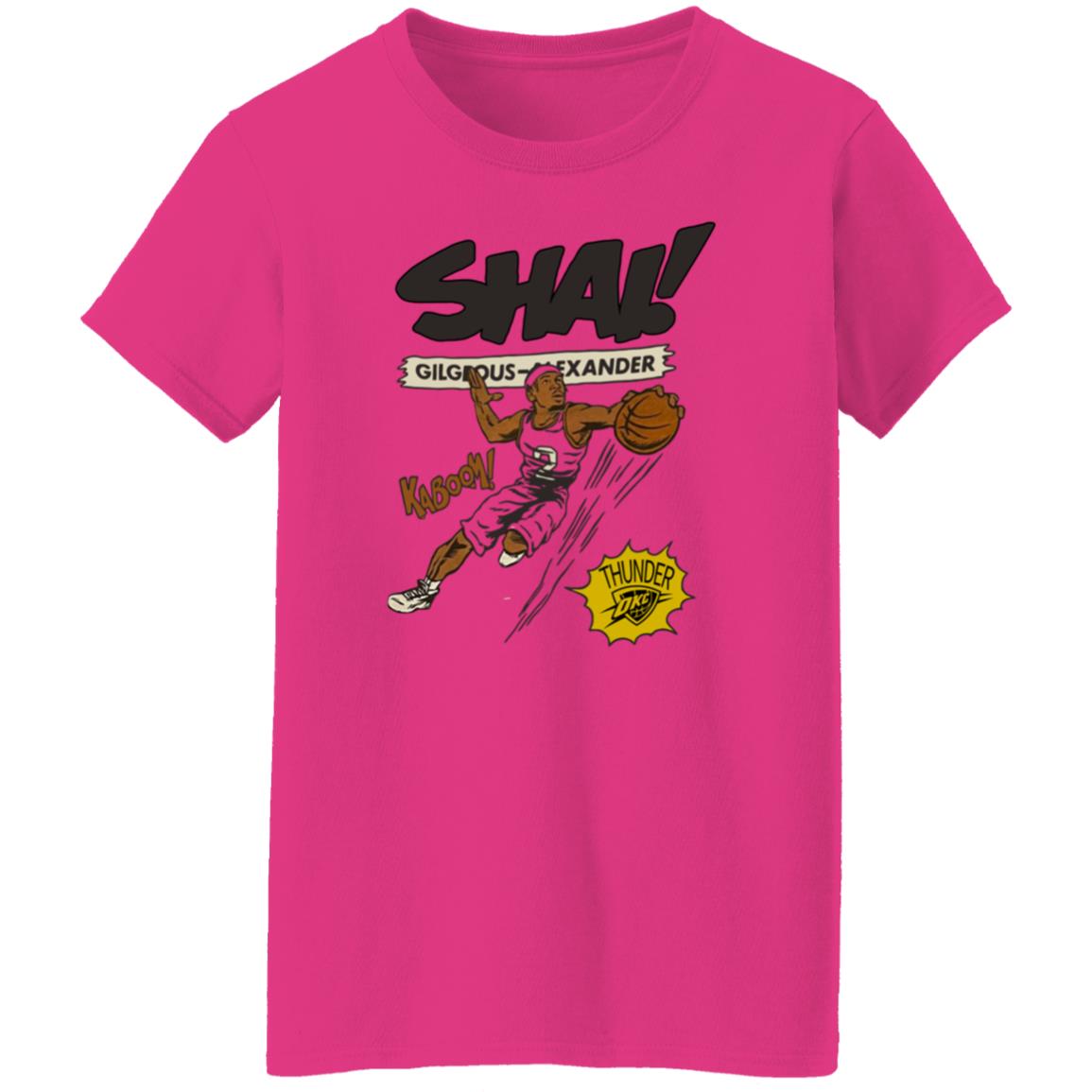 Shai Gilgeous Alexander Kaboom Shirt Thunderchats Shai Gilgeous Alexander Kaboom Shirt Hoodie Sweatshirt - Teechipus