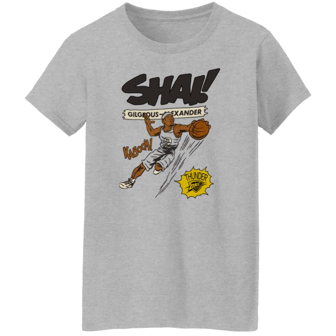 Shai Gilgeous Alexander Kaboom Shirt Thunderchats Shai Gilgeous Alexander Kaboom Shirt Hoodie Sweatshirt - Teechipus