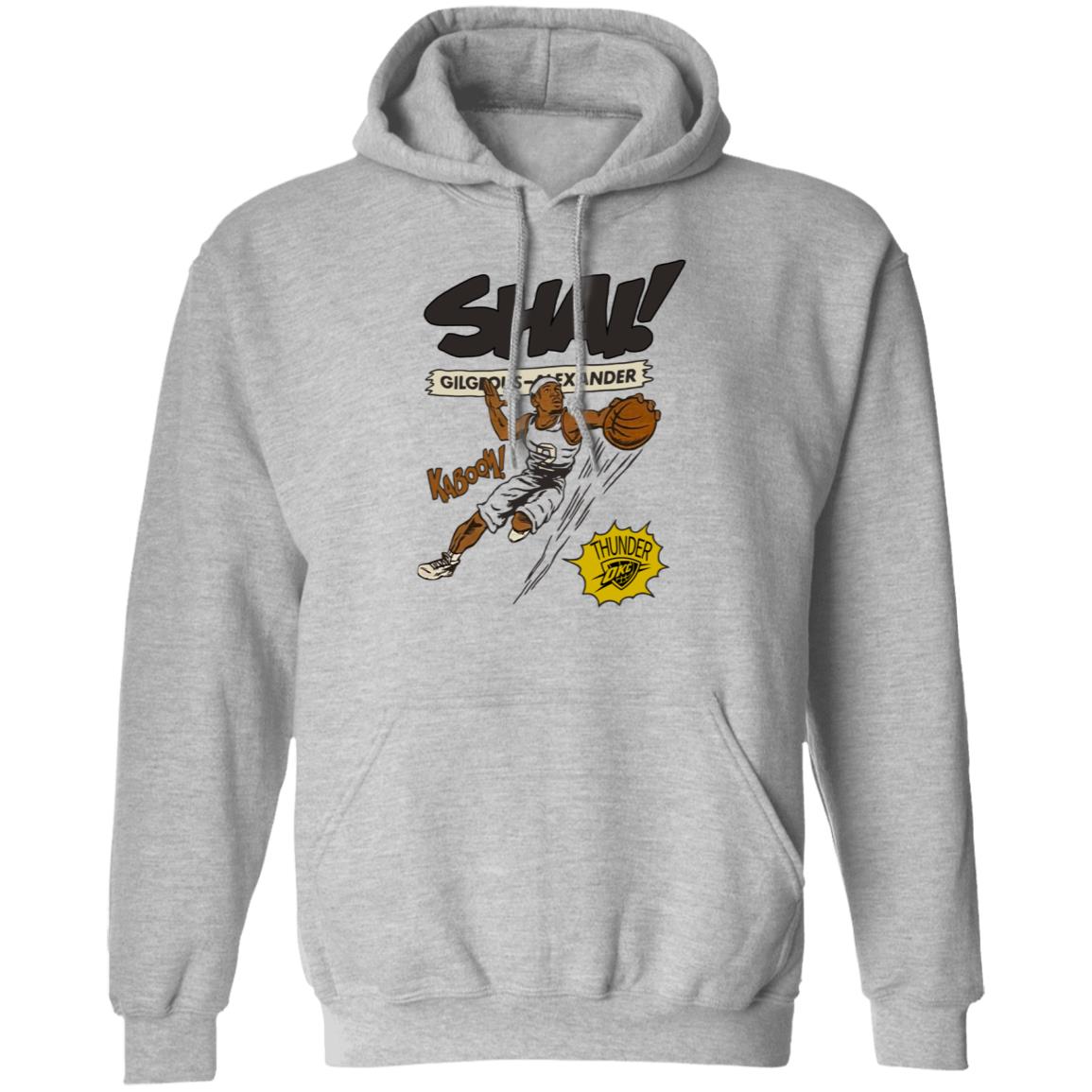 Shai Gilgeous Alexander Kaboom Shirt Thunderchats Shai Gilgeous Alexander Kaboom Shirt Hoodie Sweatshirt - Teechipus