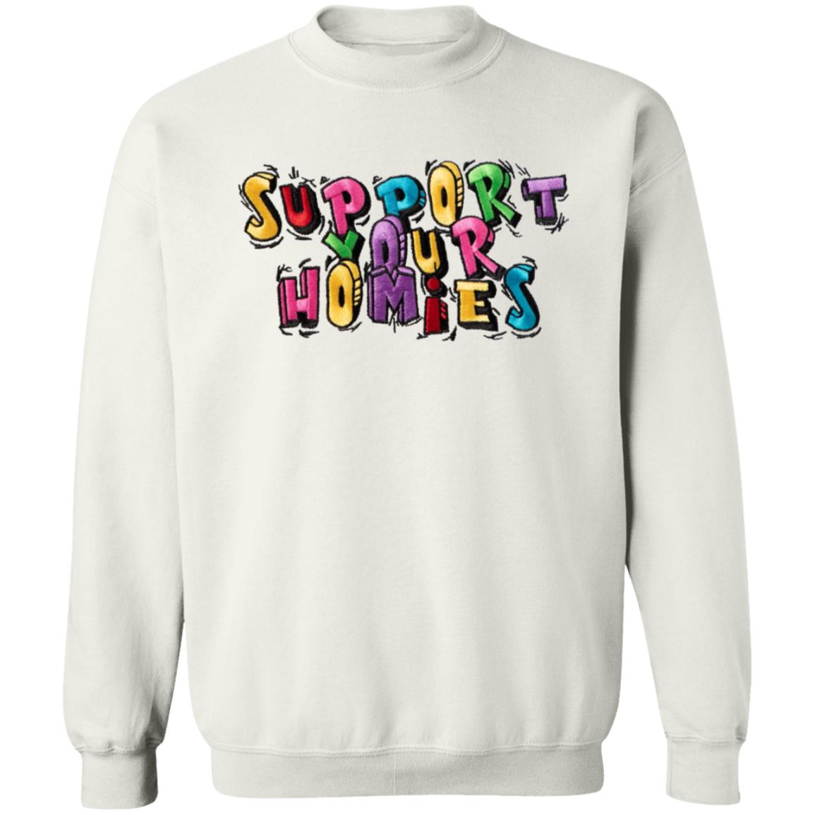 Scottie Barnes Support Your Homies Hoodie Bricks and Wood Merch - Teechipus