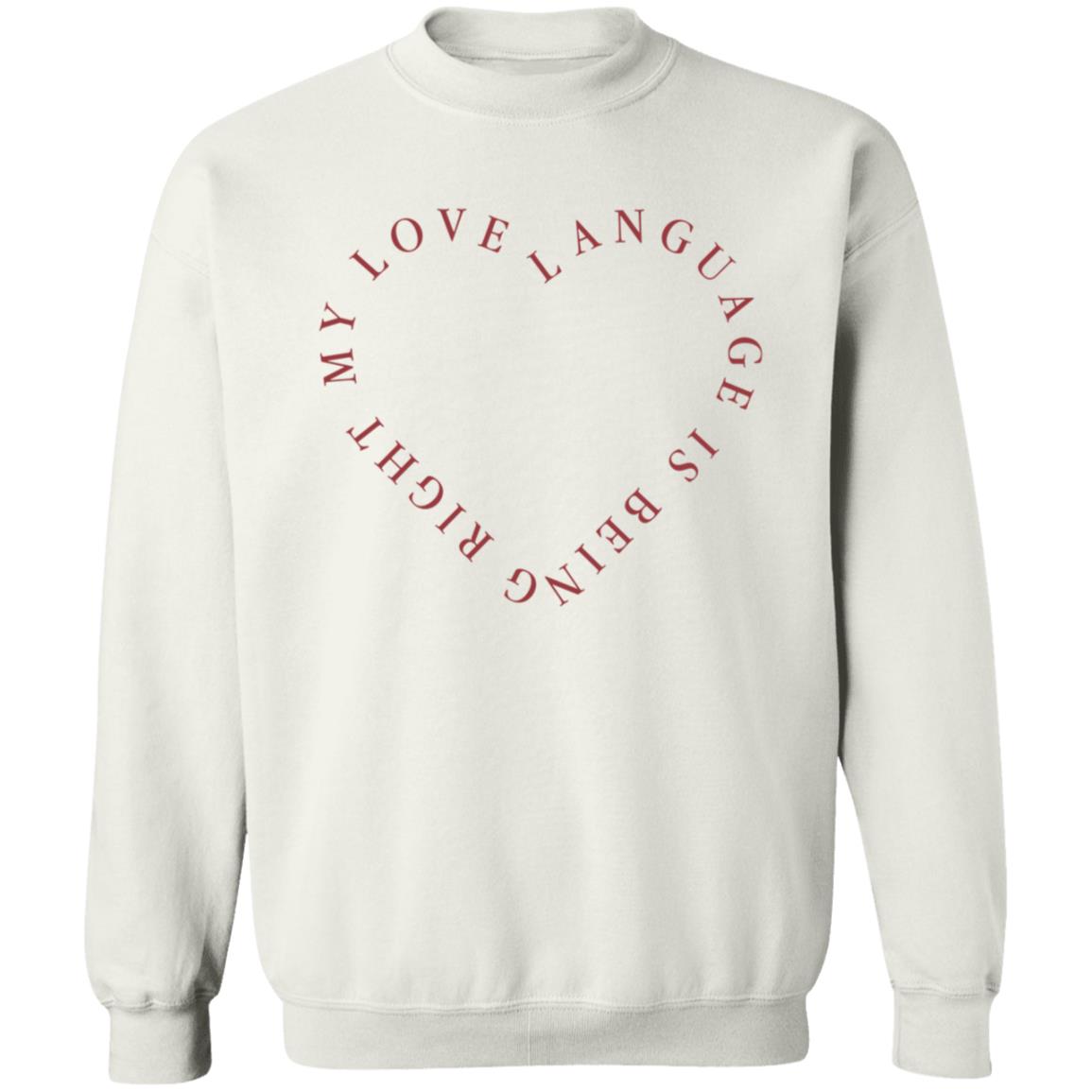 Girls Gotta Eat Merch Love Language Pink Shirt - Teechipus