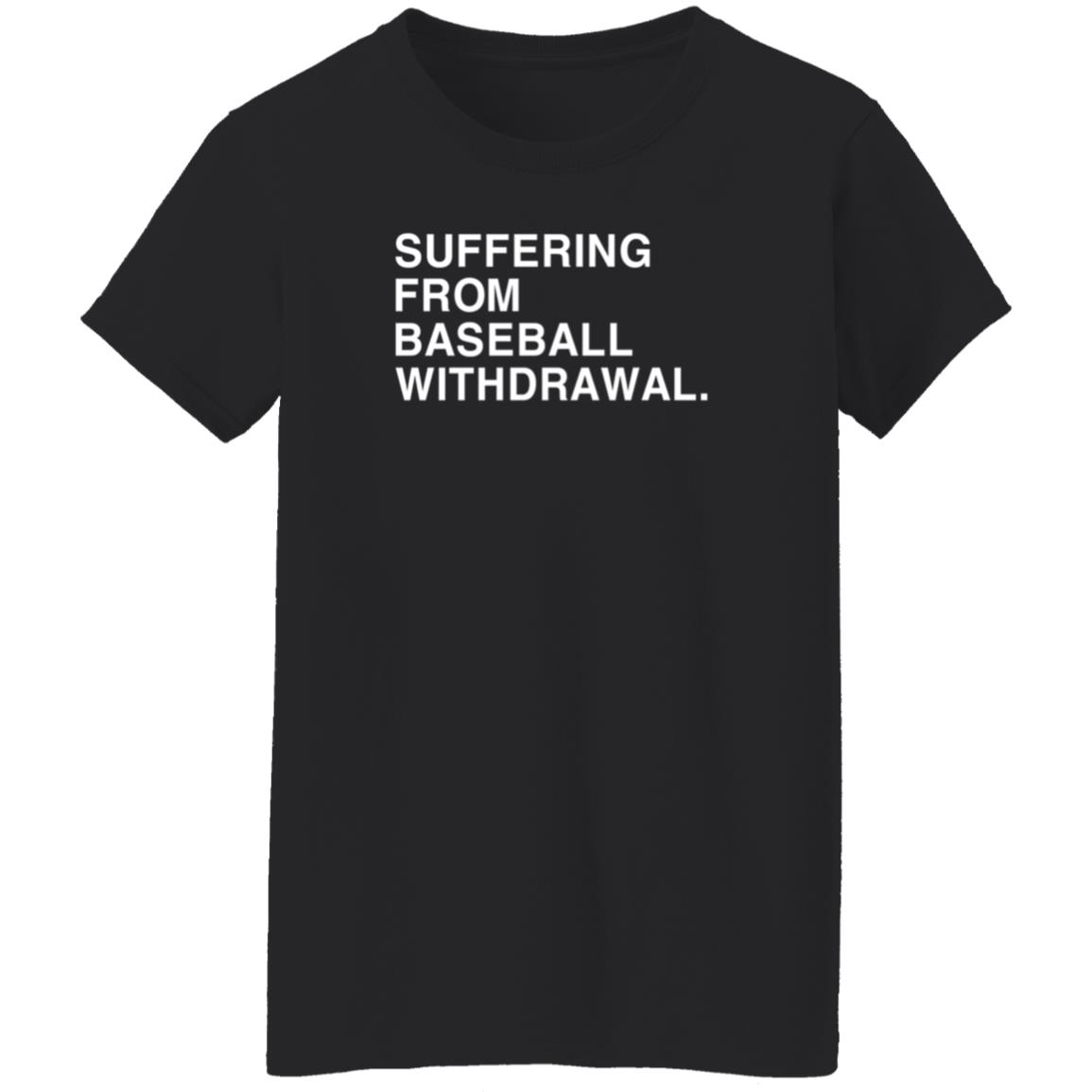 Obvious Shirts Suffering From Baseball Withdrawal Shirt Dubs Suffering From Baseball Withdrawal Hoodie - Teechipus
