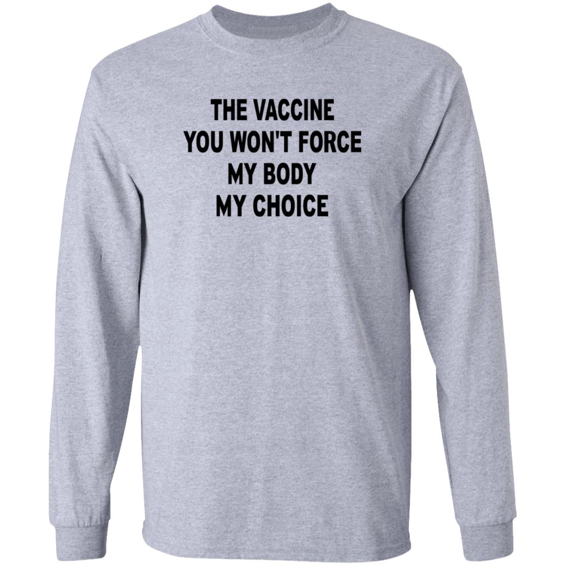 The Vaccine You Won't Force My Body My Choice Shirt Chris Masterjohn The Vaccine You Won't Force My Body My Choice Shirt - Teechipus