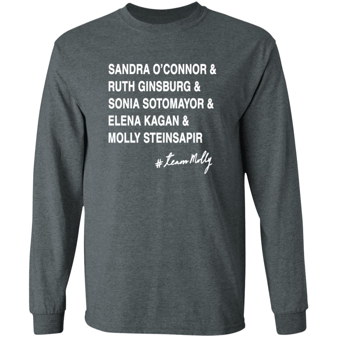 Sandra O'connor And Ruth Ginsburg And Sonia Sotomayor Shirt #Teammolly - Teechipus