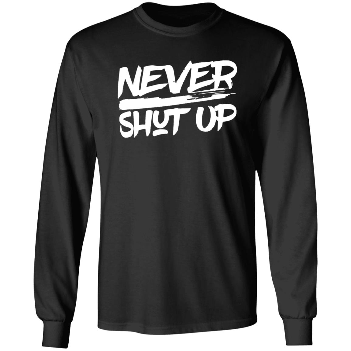 Marcellus Wiley Never Shut Up Shirt - Teechipus