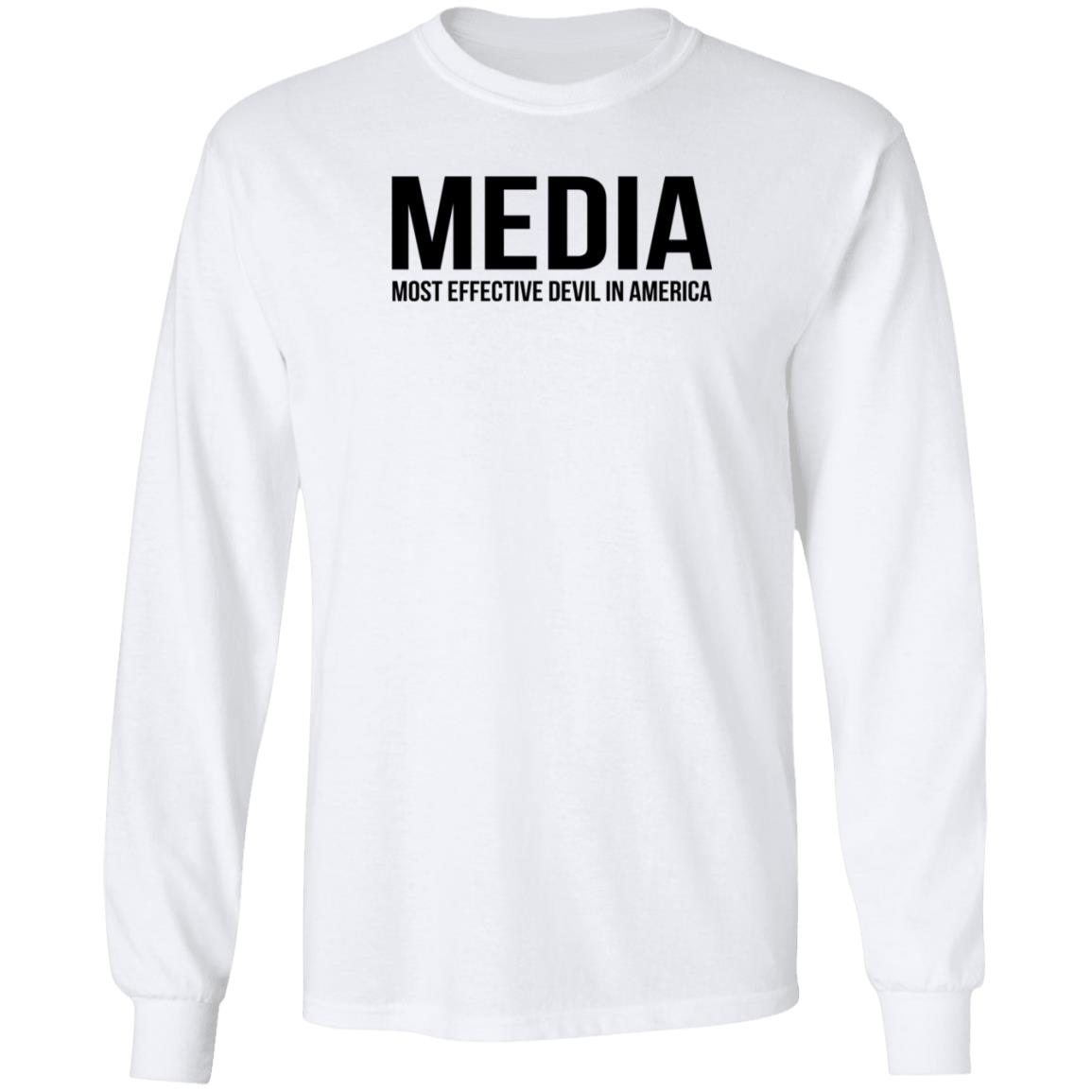 Media Most Effective Devil In America Shirt Maj Toure Media Most Effective Devil In America Shirt - Teechipus