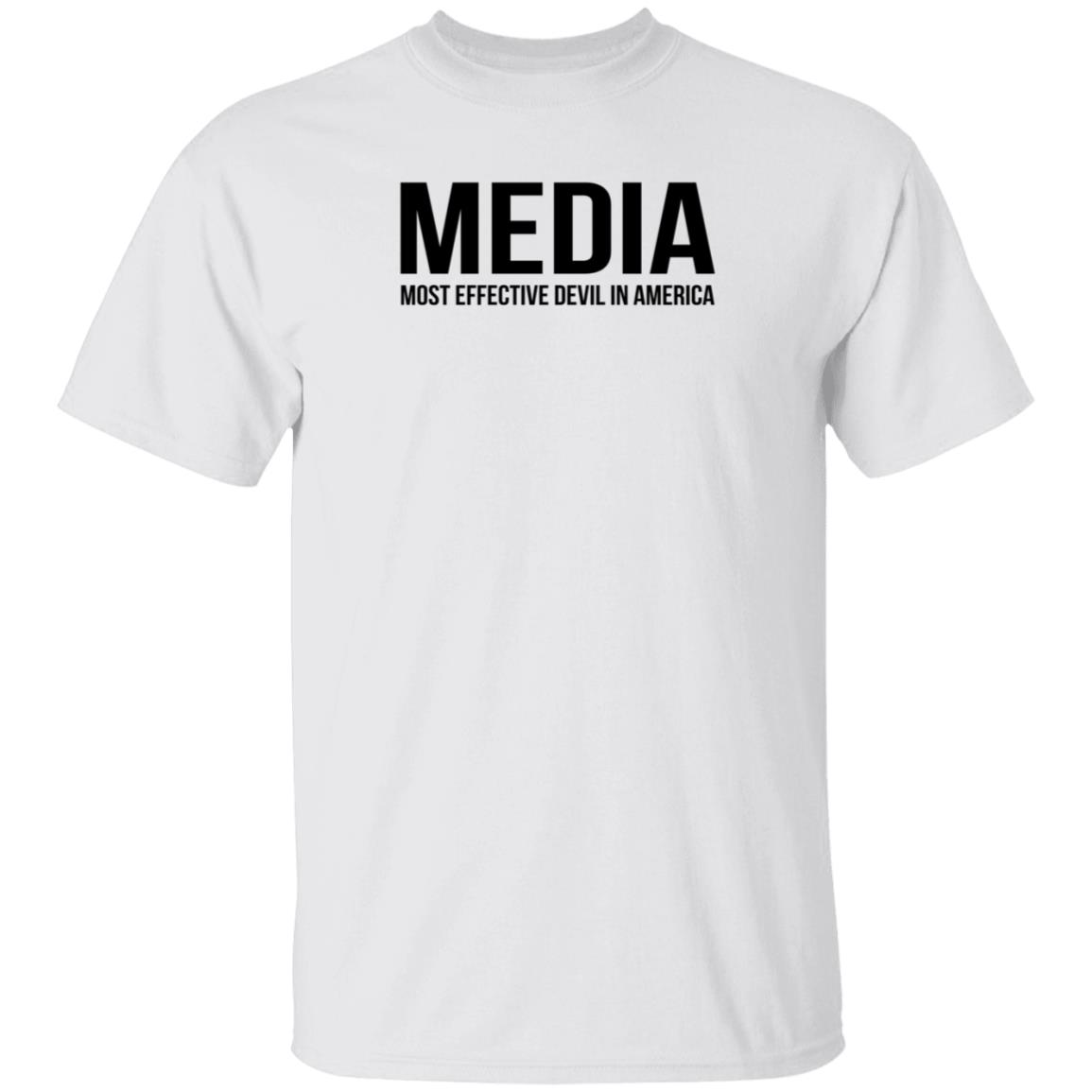 Media Most Effective Devil In America Shirt Maj Toure Media Most Effective Devil In America Shirt - Teechipus