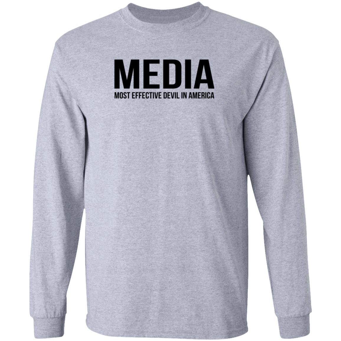 Media Most Effective Devil In America Shirt Maj Toure Media Most Effective Devil In America Shirt - Teechipus