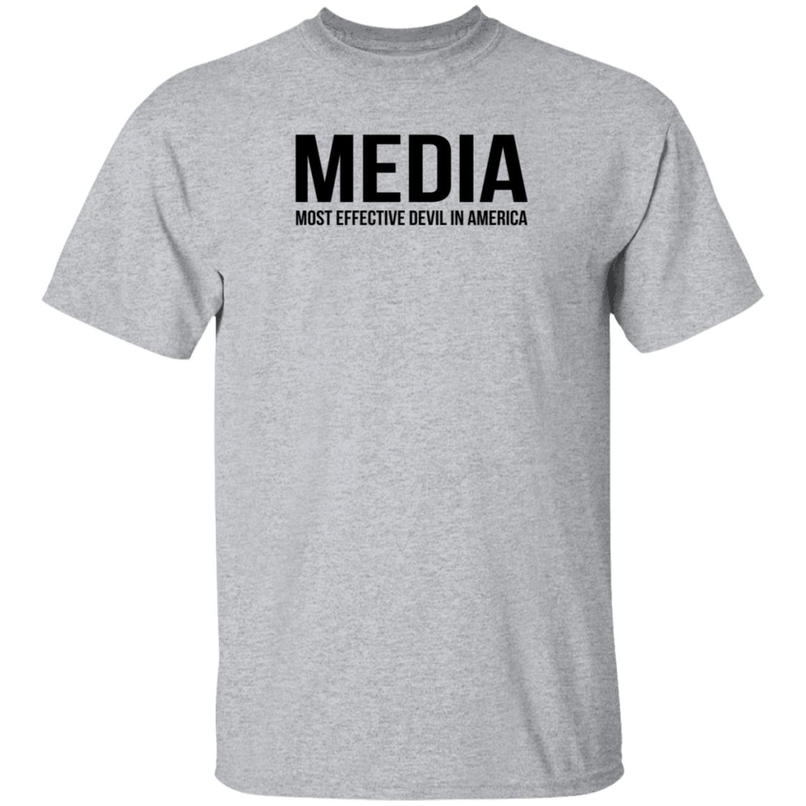 Media Most Effective Devil In America Shirt Maj Toure Media Most Effective Devil In America Shirt - Teechipus