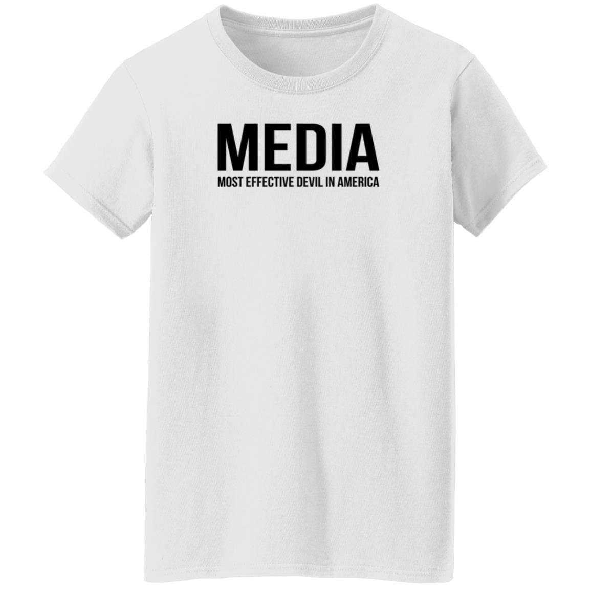 Media Most Effective Devil In America Shirt Maj Toure Media Most Effective Devil In America Shirt - Teechipus