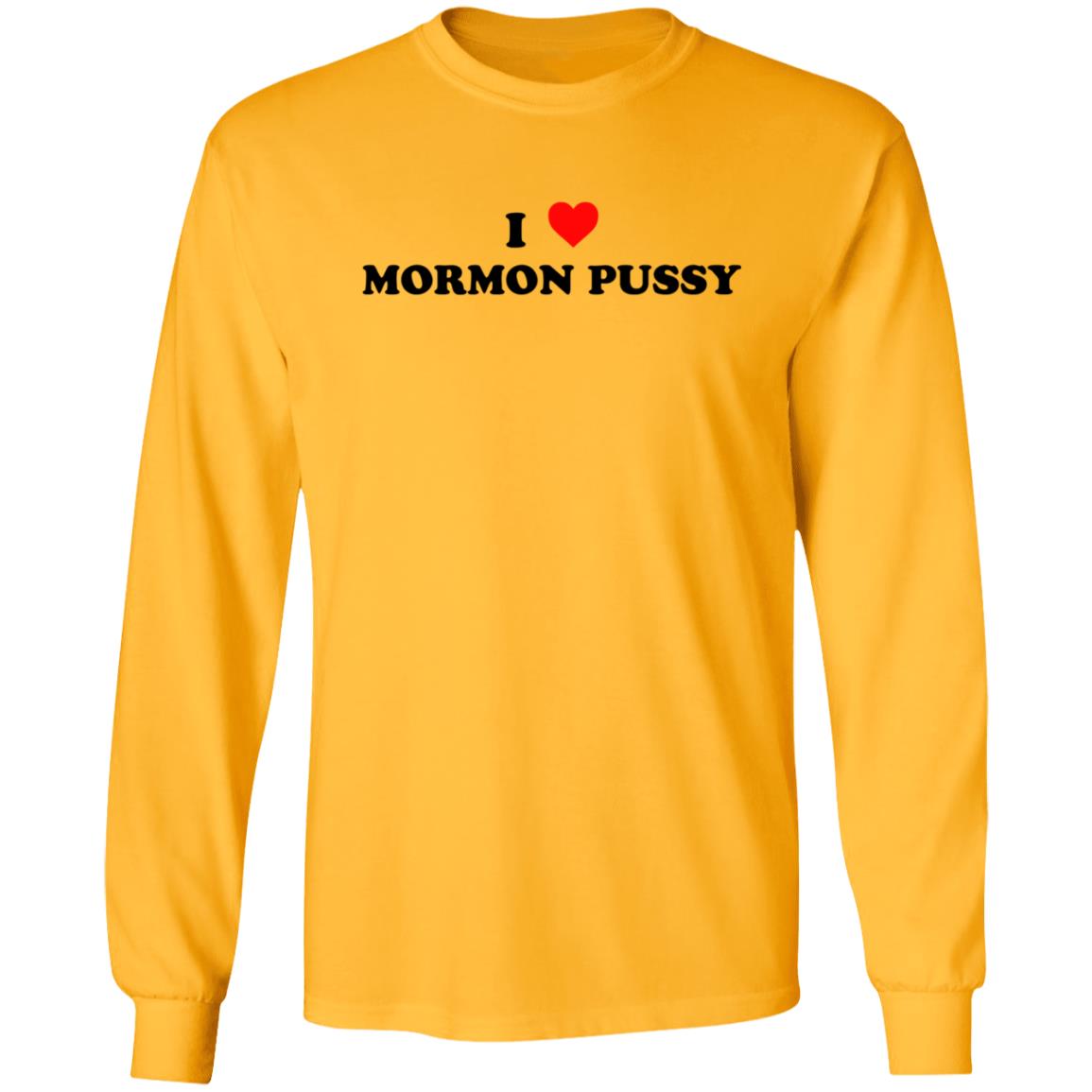 I Love Mormon Pussy Shirt Legendaryjinxxx I Love Mormon Pussy Shirt Hoodie Sweatshirt - Teechipus