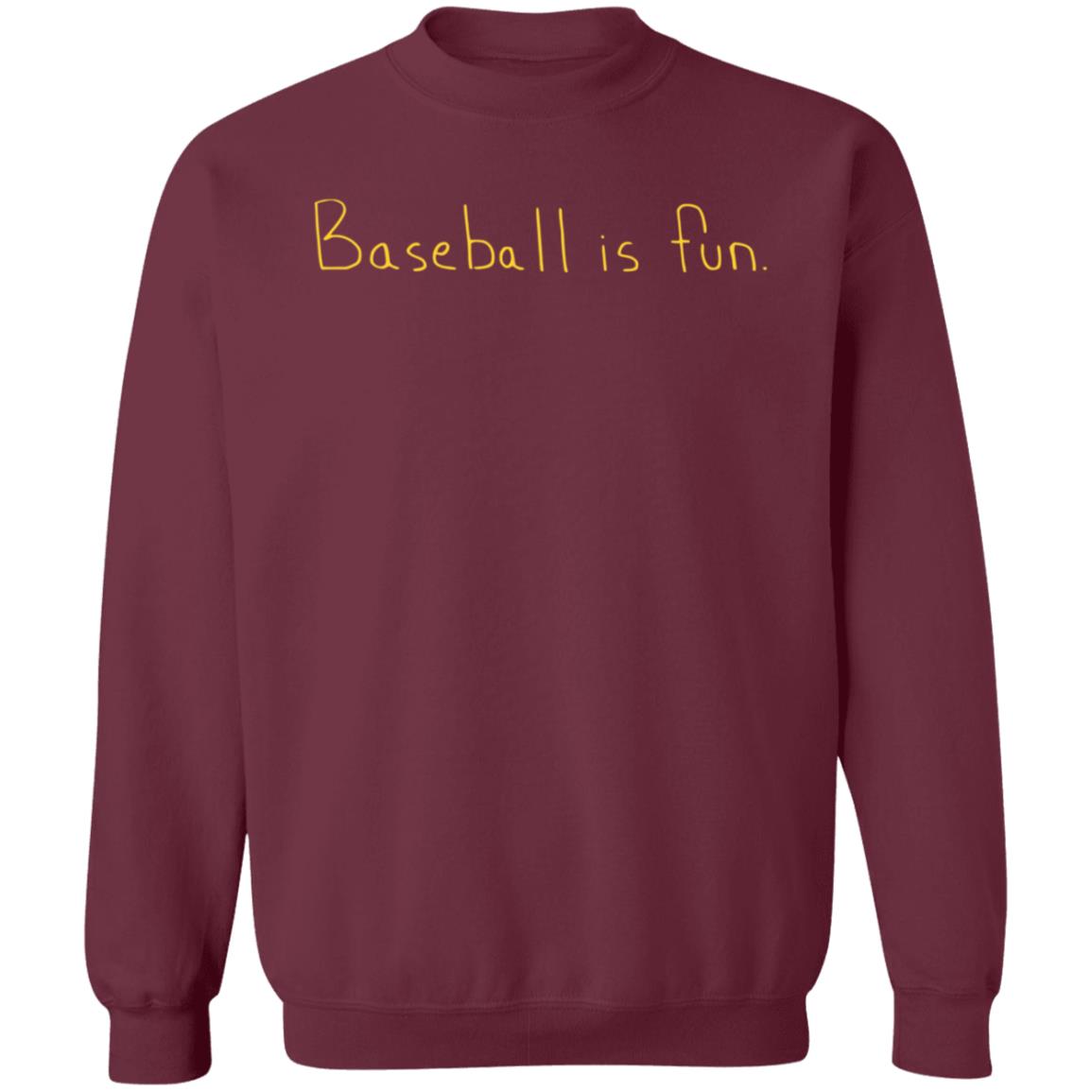 Baseball Is Fun T Shirt Baseball Is Fun Merch - Teechipus