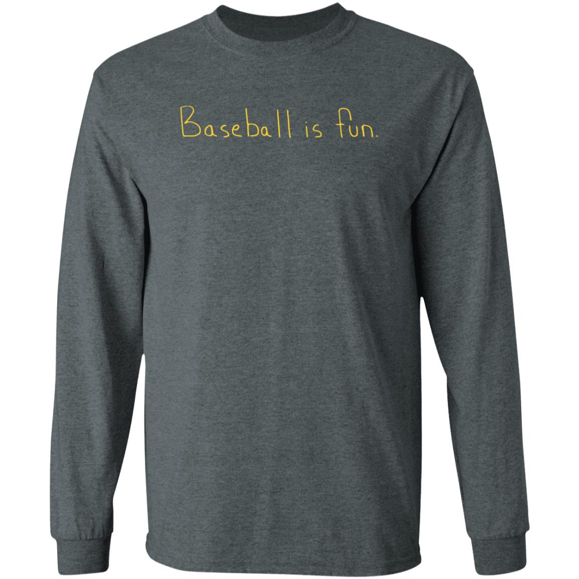 Baseball Is Fun T Shirt Baseball Is Fun Merch - Teechipus