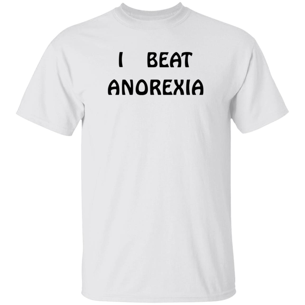 I Beat Anorexia Shirt Super 70S Sports I Beat Anorexia Shirt Hoodie Sweatshirt - Teechipus