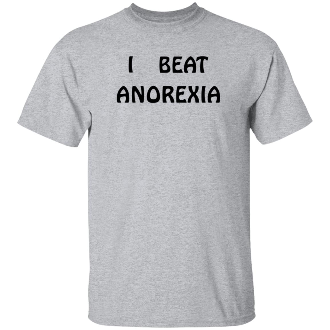 I Beat Anorexia Shirt Super 70S Sports I Beat Anorexia Shirt Hoodie Sweatshirt - Teechipus