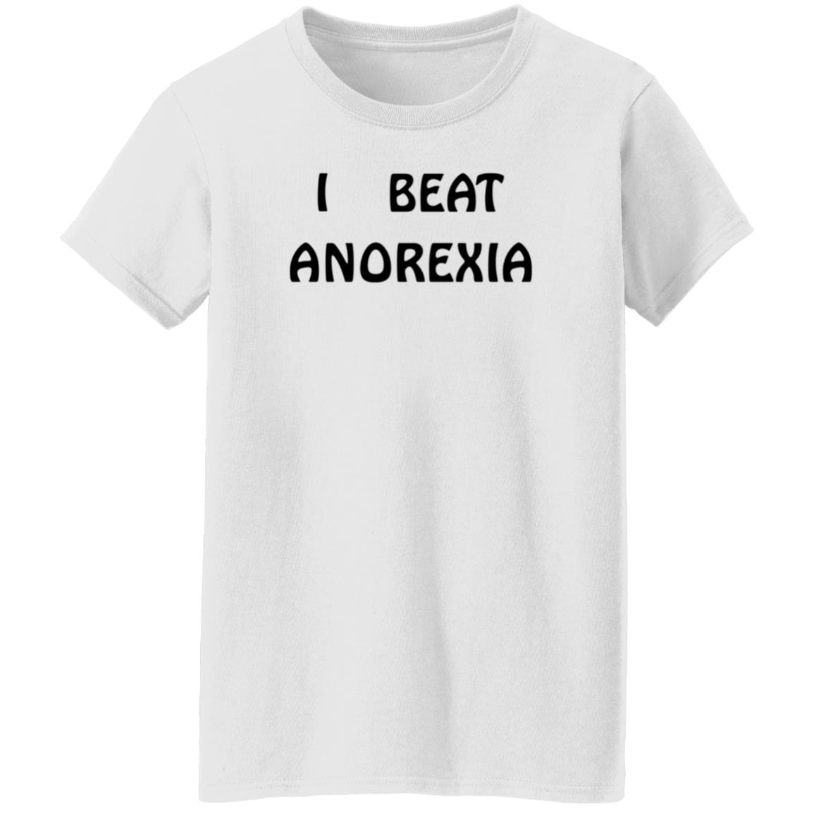 I Beat Anorexia Shirt Super 70S Sports I Beat Anorexia Shirt Hoodie Sweatshirt - Teechipus