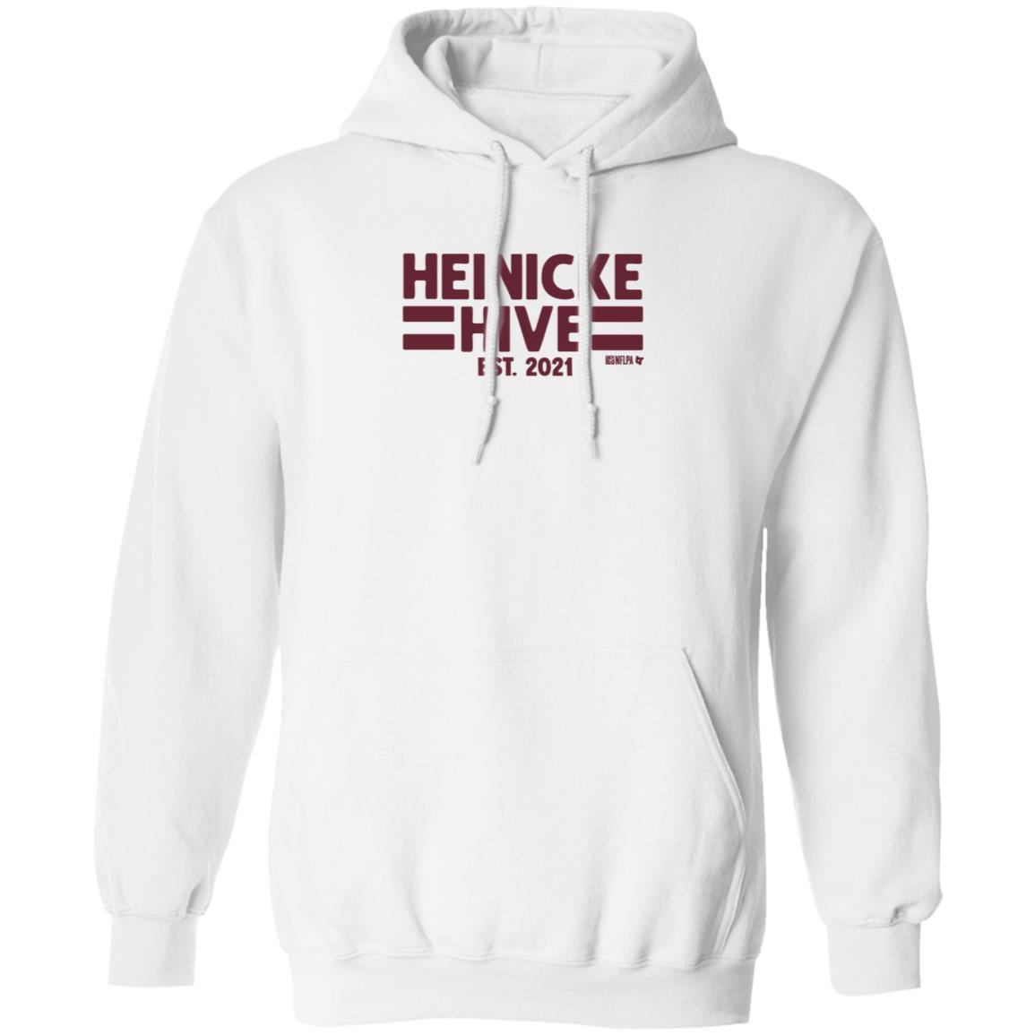 Taylor Heinicke Hive Shirt BreakingT Store Taylor Heinicke Hive Est 2021 Shirt Hoodie Sweatshirt - Teechipus