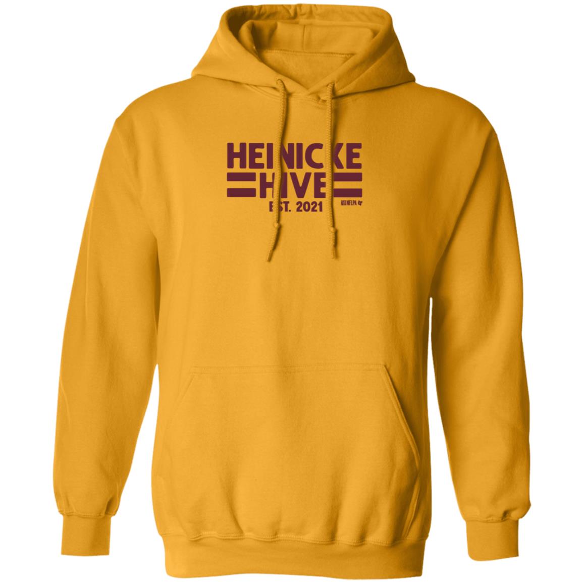 Taylor Heinicke Hive Shirt BreakingT Store Taylor Heinicke Hive Est 2021 Shirt Hoodie Sweatshirt - Teechipus