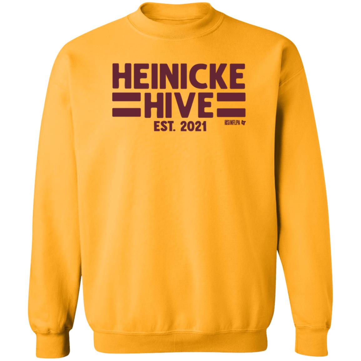 Taylor Heinicke Hive Shirt BreakingT Store Taylor Heinicke Hive Est 2021 Shirt Hoodie Sweatshirt - Teechipus